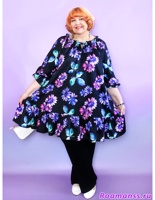 Нарядное платье больших размеров