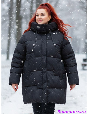 зимняя куртка большого размера